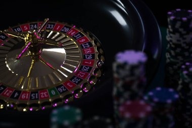 Roulette wheel and betting interface